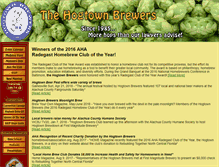 Tablet Screenshot of hogtownbrewers.org